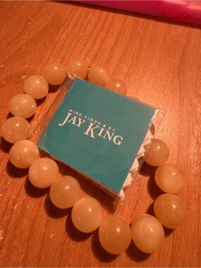 Jay King authentic yellow opal bracelet